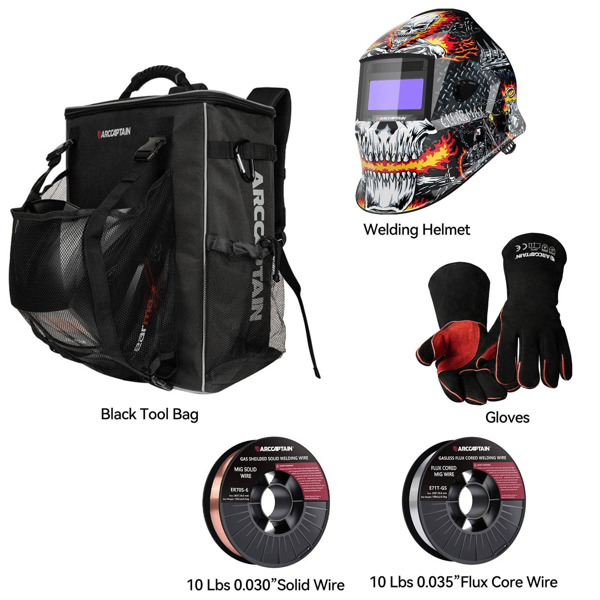 Arccaptain Welder Kit For Beginners