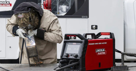 How to Use the Lincoln Power MIG 220 Multiprocess Welder